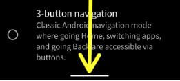 Navigation entièrement gestuelle dans Android Q Beta 3