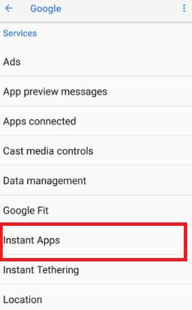 Comment activer les applications instantanées sur Android Oreo