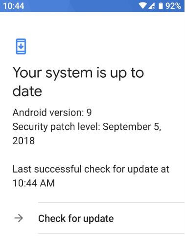 Comment réparer la caméra ne fonctionne pas après la mise à jour Android Pie