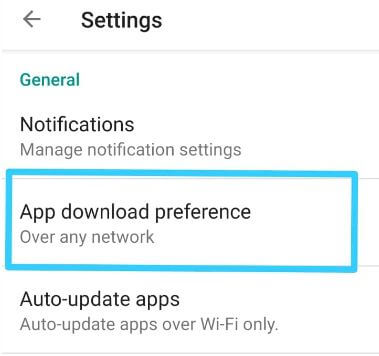 Modifier les préférences de téléchargement d'applications sur Android 9 Pie