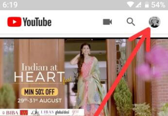 Comment vérifier le temps passé sur YouTube Android