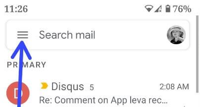 Comment supprimer l'historique de recherche Gmail sur Android