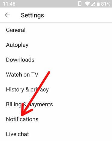 Comment définir l'heure de résumé du programme sur un téléphone YouTube Android