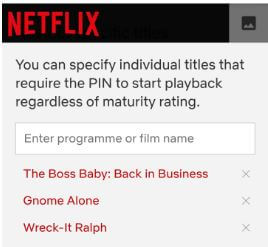 Bloquer les films et les émissions sur Netflix Android