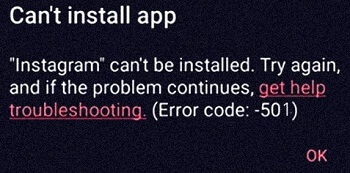 Comment réparer l'erreur 501 de Google Play Store
