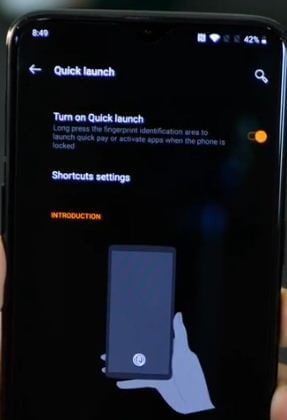 Comment activer le lancement rapide dans OnePlus 6T
